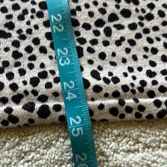LADIES JJILL BOAT-NECK SWEATER OCELOT PATTERN Size Small 3/4 Sleeve - Picture 14 of 14